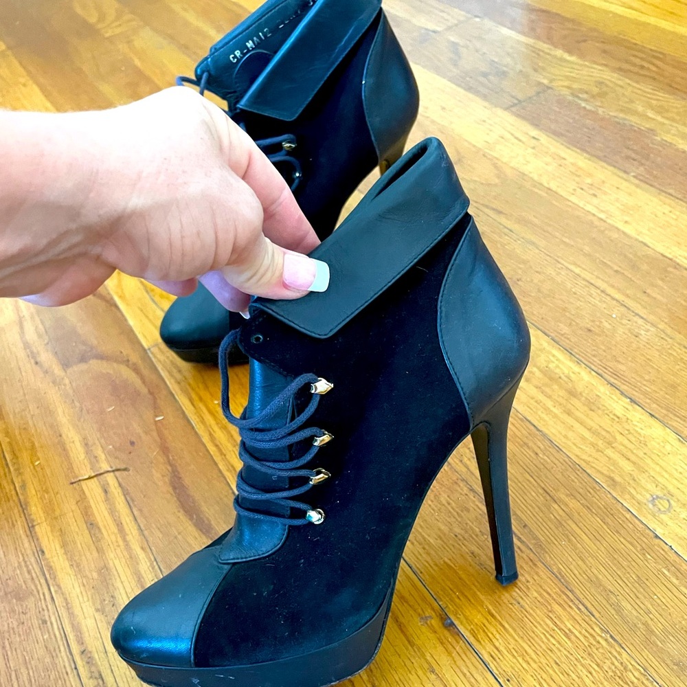 Carlo Pazolini black heels shoes